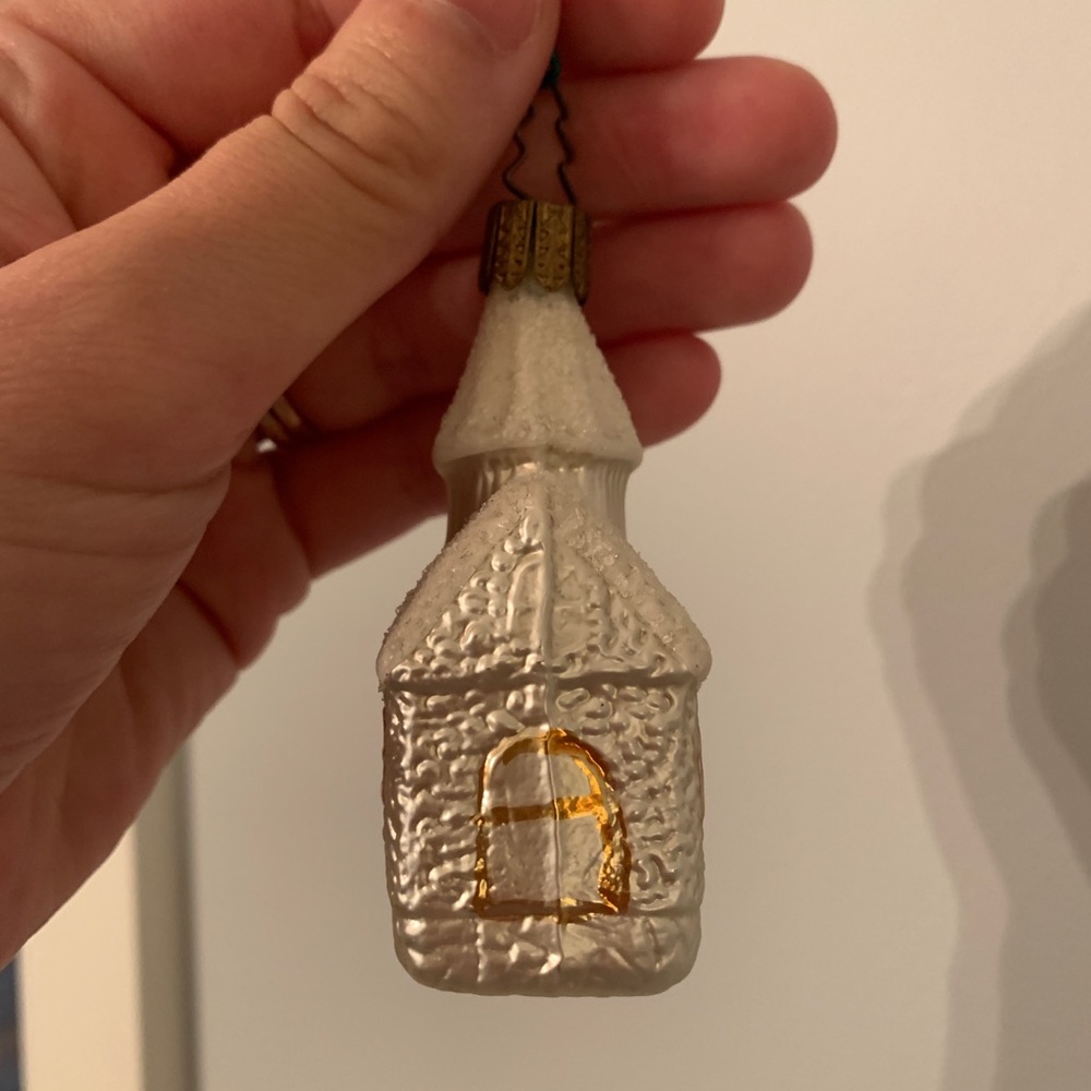 Church Christmas ornament